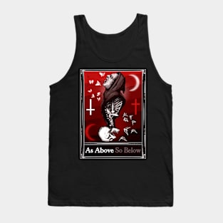 As Above So Below Tarot Tank Top